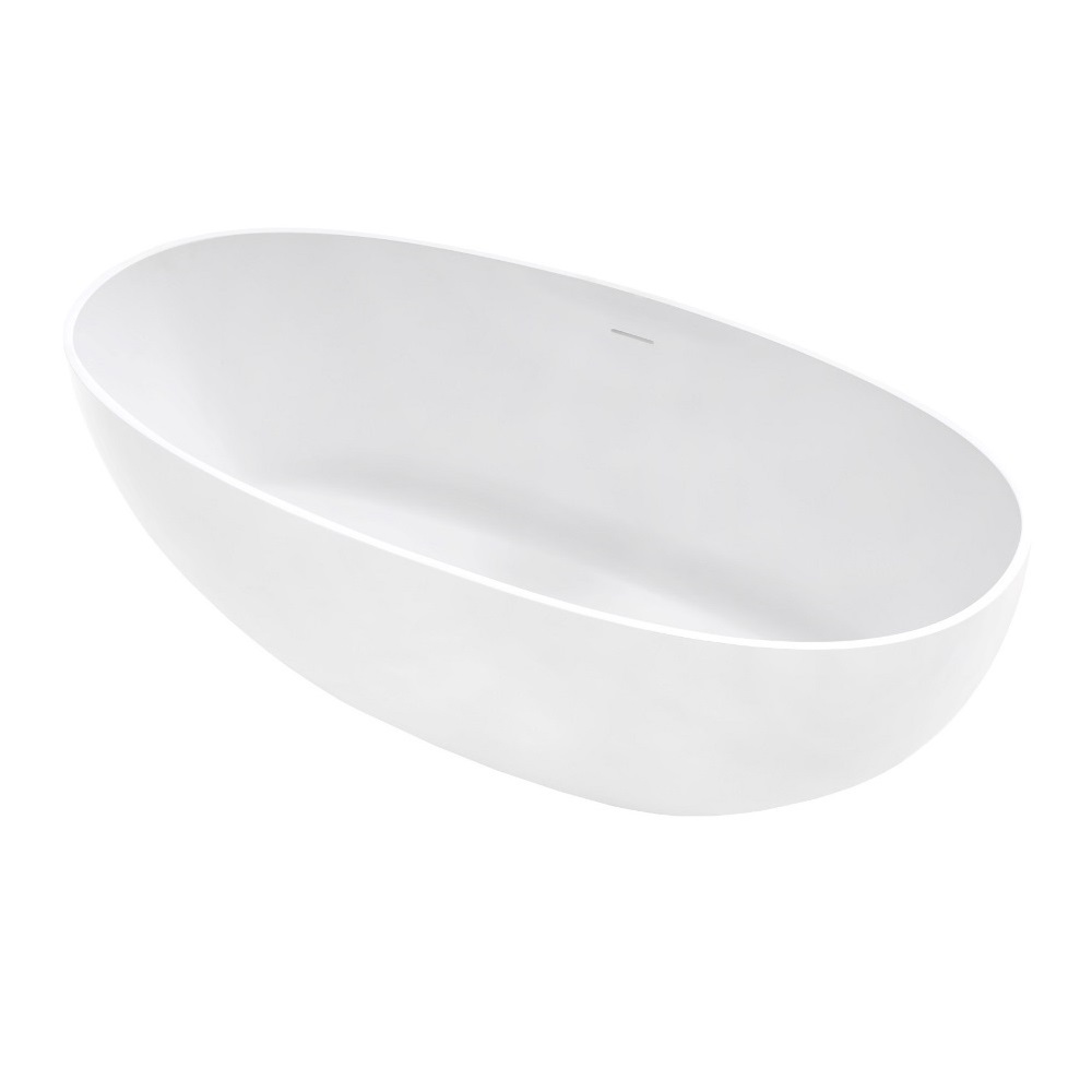 Ванна из искусственного камня Vincea Solid Surface 180х80 Белый матовый
